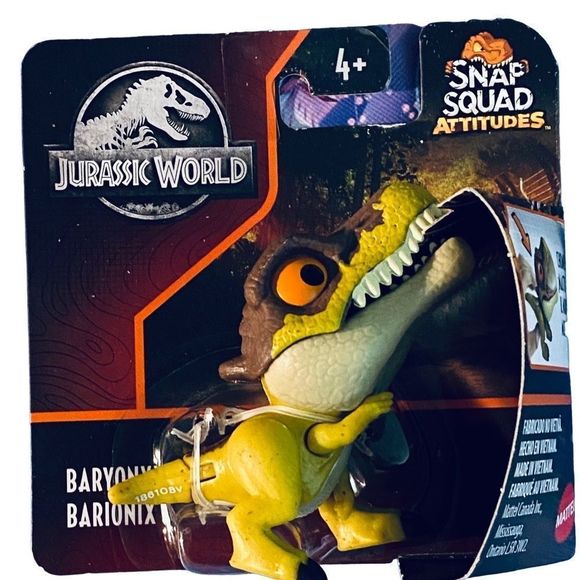 ⭐️ 5/$25 ⭐️ Jurassic World JW Baryonix Camp Cretaceous Snap Squad - Picture 2 of 4